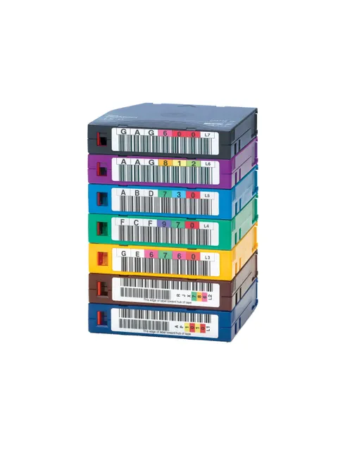 HPE LTO-6 Ultrium 6.25TB RW Custom Labeled 20 Data Cartridges Library Pack without Cases
