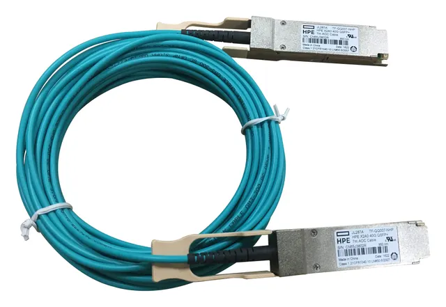 HPE X2A0 40G QSFP+ 7m AOC Cable