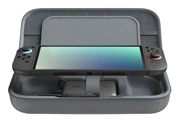 CHARGING CASE INKL. 10.000 MAH/POWERBANK FUER NINTENDO SWITCH 2