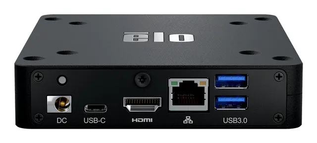 Elo Backpack, Linux Debian 10, Rockchip 3399 Processor, 4GB RAM, 32GB Flash, HDMI and USB-