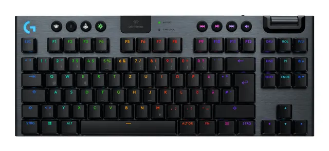 G915 X LIGHTSPEED TKL Low-Profile Wireless Gaming Keyboard - BLACK - US INT'L - EMEA28i-935 (920-012757)