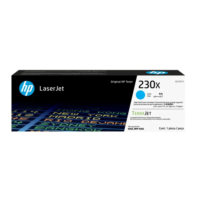 HP Cartridge No 230X HP230X HP 230X Cyan (W2301X )