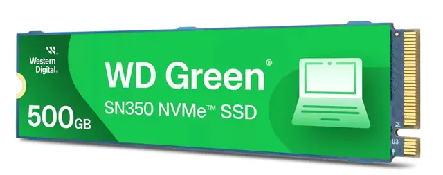 WD Green™ SN350 NVMe™ SSD POWERED BY SANDISK 500 GB