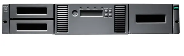HPE Storage MSL2024 Tape Library 1x MSL LTO-9 Fibre Channel 15x LTO-9 45TB Data Cartridges
