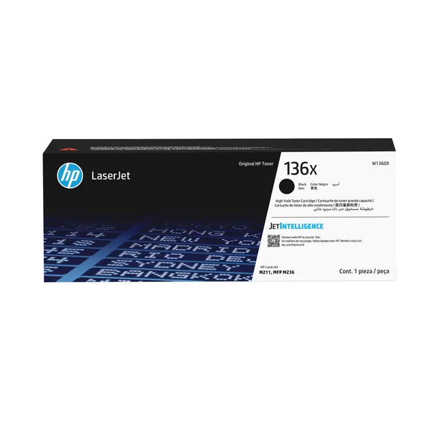 HP 136X BLACK ORIGINAL/LASERJET TONER CARTRIDGE