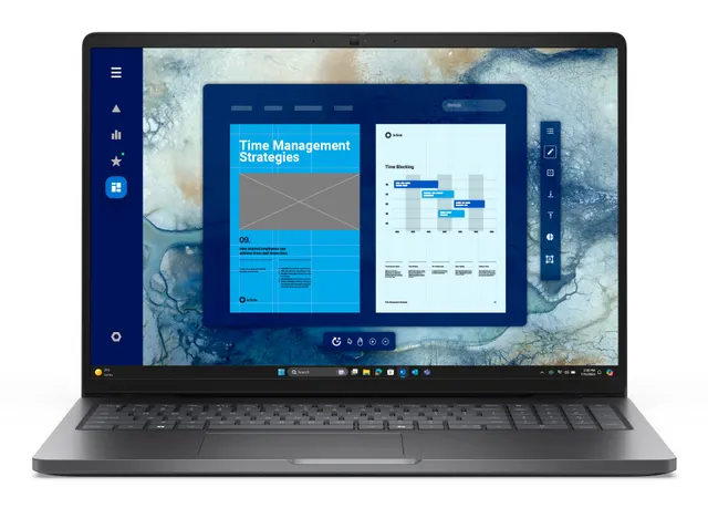 Dell Pro 16 PC16250 C3 100U, 8GB, 512GB SSD, FgrPr, W11 Pro, FHD Cam & Mic, WLAN + BT, 16.0" FHD+, Backlit Kb, 3 Cell