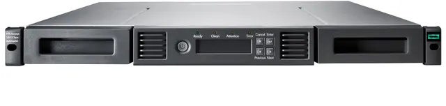 HPE Storage MSL 1/8 Tape Autoloader 1x MSL LTO-9 SAS Drive 5x LTO-9 45TB Data Cartridges