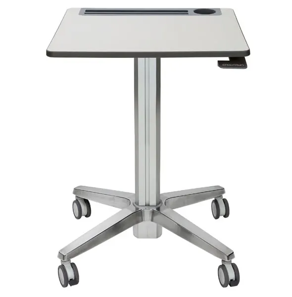 LEARNFIT II STANDING DESK/ADJUSTABLE/CLEAR ANODIZED