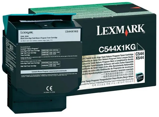 RET. PROGR. TONER CARTR. BLACK/BLACK 6K PGS F/ C544/ X544