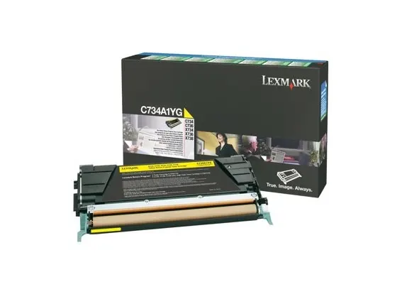 RET. PROGR. TONER CARTR.YELLOW/YELLOW 6K PGS F/ C736X/ X73X