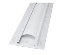34IN WALL TRACK/BRIGHT WHITE TEXTURE