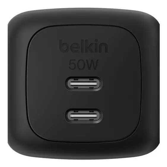 BOOSTCHARGE 50W DUAL USB-C LADE/POWER DELIVERY UND PPS SCHWARZ