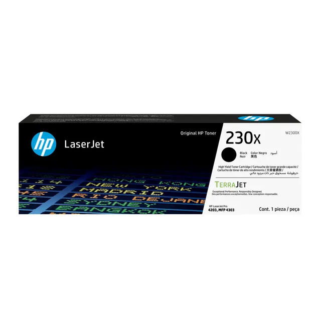 HP 230X BLACK ORIGINAL LASERJET/TONER CARTRID