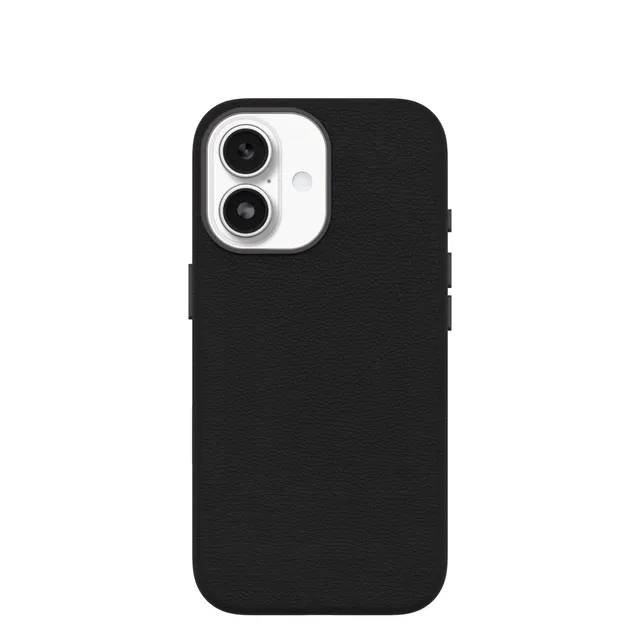 OB SYMMETRY CACTUS LEATHER CAM/CTRL APPLE IPHONE 17 NOIR BLACK