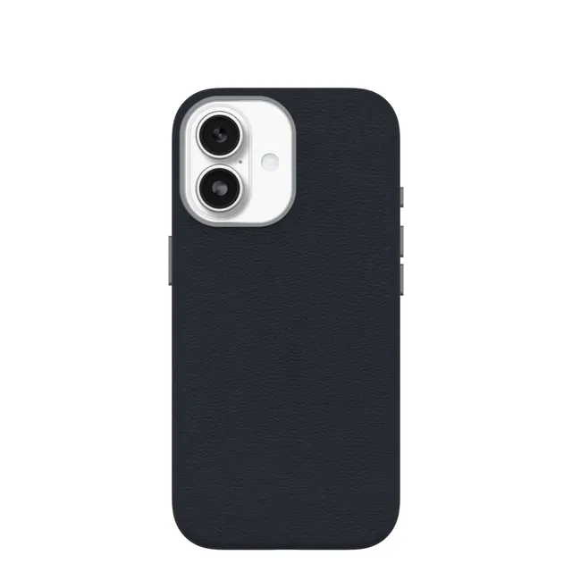 OB SYMMETRY CACTUS LEATHER CAM/CTRL APPLE IPHONE 17 RIVER BLUE