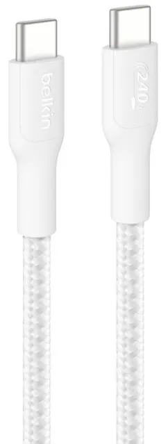 BELKIN BOOST CHARGE 240W/GEFLOCHTENES USB-C / USB-C-KABEL