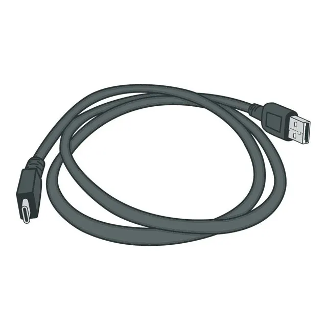 CABLE ASSY,USB 2.0,FIXED ANGLE 90DEG