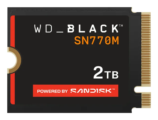 WD_BLACK™ SN770M NVMe™ SSD POWERED BY SANDISK 2 TB