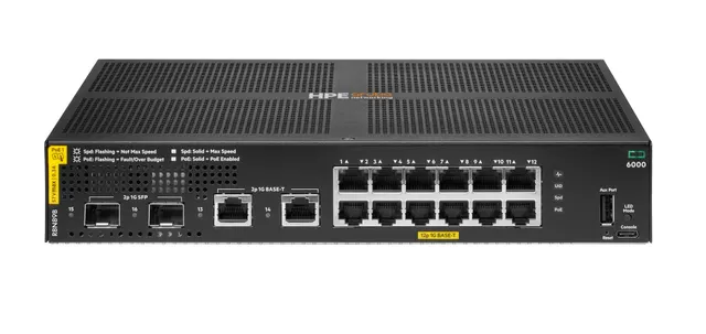HPE ANW 6000 12G CL4 2F 139W Sw