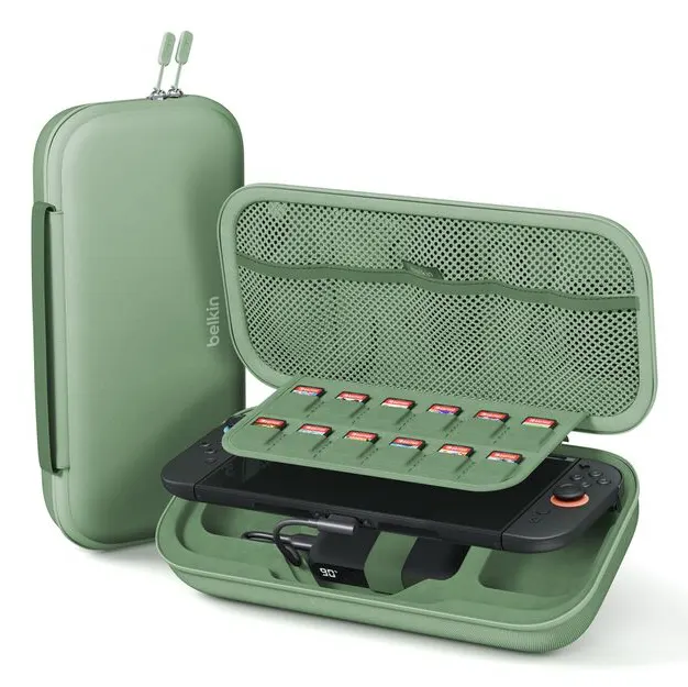 CHARGING CASE W/10K POWER BANK/- NINTENDO SWITCH - SAGE