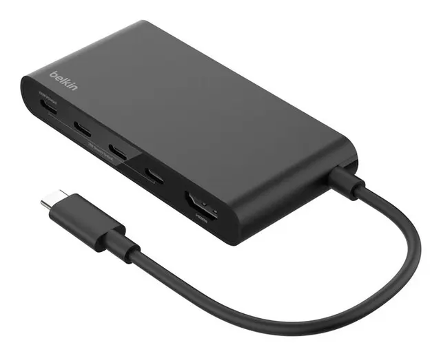 CONNECT 5-PORT-USB-C-HUB MIT 4K/.