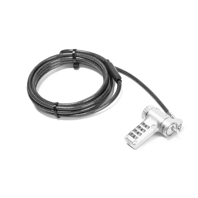 Universal Security 3-in-1 Cable Lock (combination)