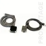 Cable, RS-232, 9P, Female, Coiled, CAB-362, External Power, 6 ft.