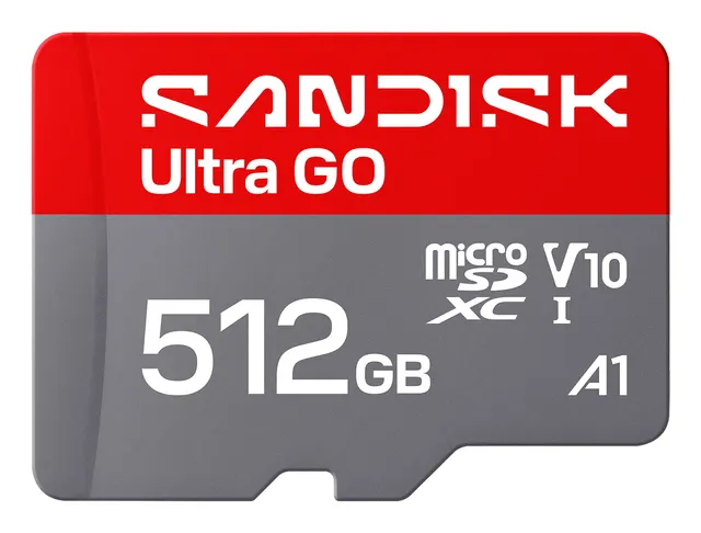 Karta pamięci microSD SanDisk Ultra Go UHS-I 512GB 190MB/s(R)