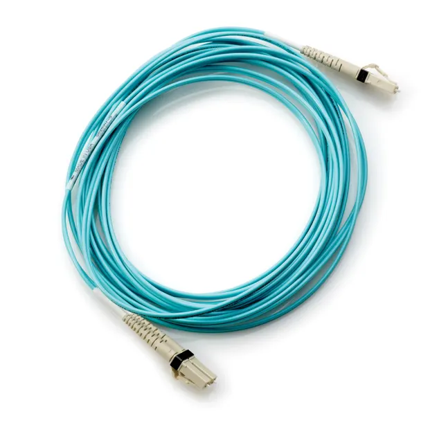 HPE LC to LC Multi-mode OM3 2-Fiber 1.0m 1-Pack Fiber Optic Cable