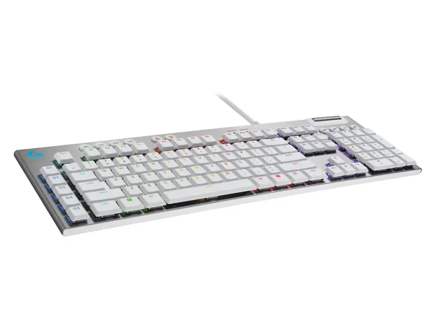 G815 LIGHTSPEED RGB Mechanical Gaming Keyboard - GL Tactile - WHITE - UK - INTNL-973
