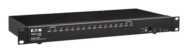 16-PORT DISPLAYPORT/USB KVM/SWITCH WITH AUDIO/VIDEO AND USB