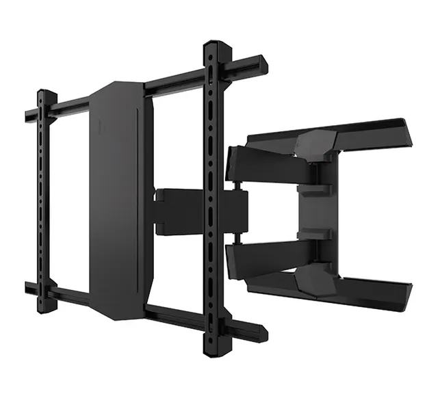 Dual Stud Double Arm Flat Screen Wall Mount with Tilt & Swivel (VESA 600 x 400)