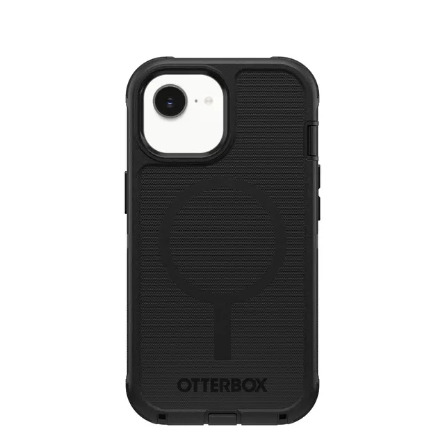 OtterBox Defender MagSafe f?r iPhone 17e/16e/15/14/13 - black - Pro Pack