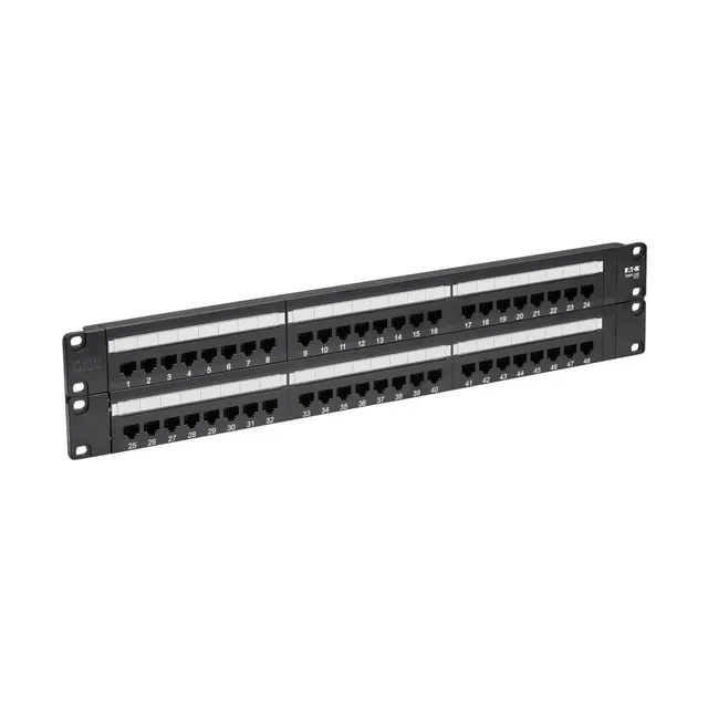 48-PORT 2U CAT6/CAT5 PATCH/PANEL