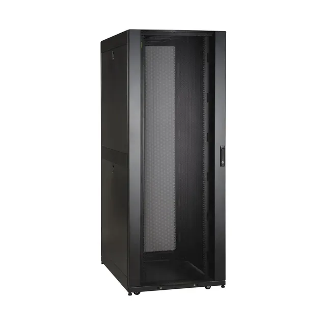 Tripp Lite series SmartRack 42U Standard-Depth Extra-Wide Rack Enclosure Cabinet with Doors and Side Panels