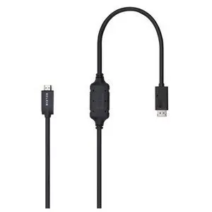 DISPLAYPORT-HDMI CABLE/MALE/MALE 4K 1.8M BLACK