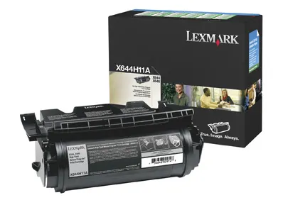 RETURN PROG. TONER CARTRIDGE/HIGH CAP. 21K PGS. F/ X64X