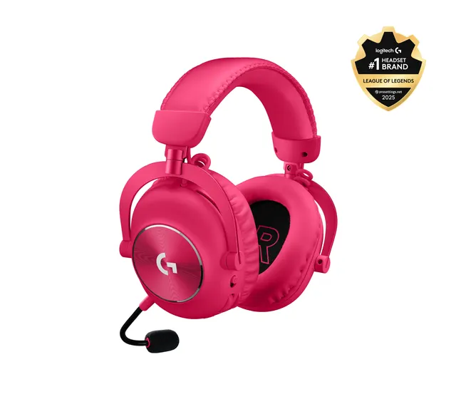 PRO X 2 LIGHTSPEED Wireless Gaming Headset - MAGENTA - EMEA28i-935