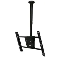 Telescopic Flat Screen Ceiling Mount with Tilt (VESA 600 x 400) - 0.6m to 1m Ø50mm Pole