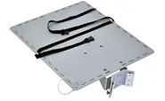 LARGE UTILITY SHELF/3.6 KG GREY 28 X 33 CM