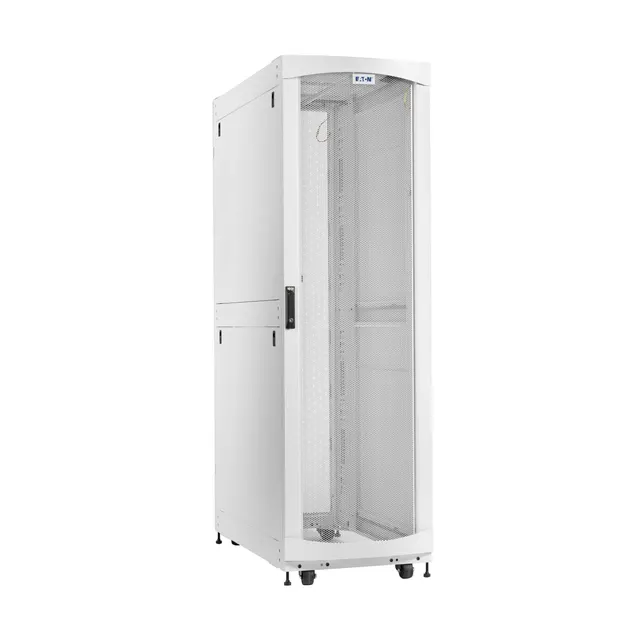 Eaton SmartRack 42U Deep Standard-Width Heavy-Duty Rack Enclosure Cabinet for AI Servers, White