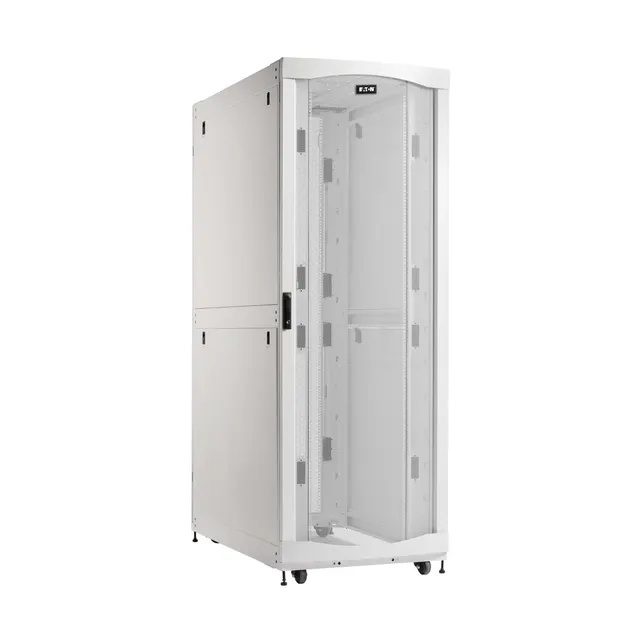 Eaton SmartRack 48U Extra-Deep Extra-Wide Heavy-Duty Rack Enclosure Cabinet for AI Servers, White