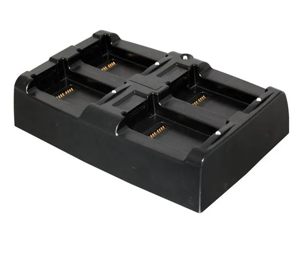 Multi Battery Charger, recharges 4 spare batteries. Power supply included in the box. Power cord ordered separately.
