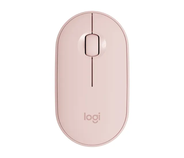 PEBBLE M350/WRLS MOUSE - ROSE - EMEA