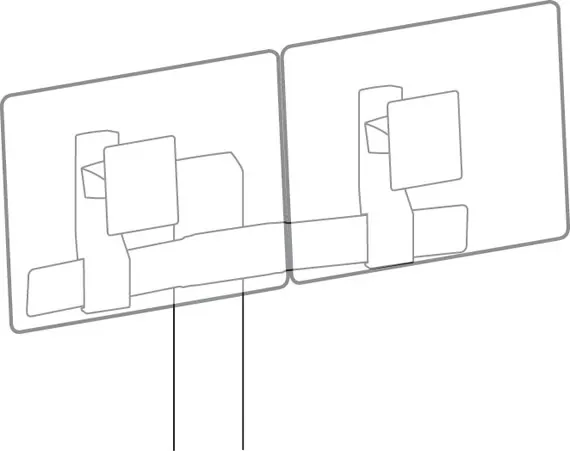 TALL-USER KIT FOR WORKFIT DUAL/LCD + LAPTOP