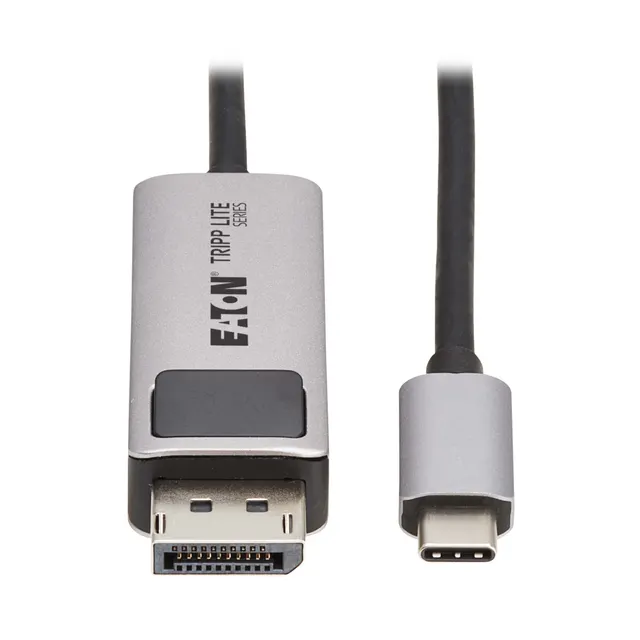 USB-C to DisplayPort Active Adapter Cable (M/M) - 8K 60 Hz, 4K 144 Hz, HDR, 4:4:4, HDCP 2.3, Black, 6 ft. (1.8 m)