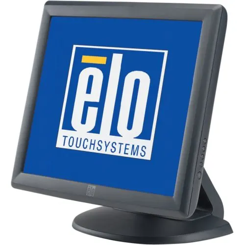 1715L 17-inch LCD Desktop, WW, IntelliTouch (SAW) Single-touch, USB & RS232 Controller, Anti-glare, Bezel, VGA video interface, Gray