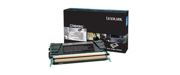 TONER CARTRIDGE BLACK/C746H2KG 12K PGS F/ C746 C748