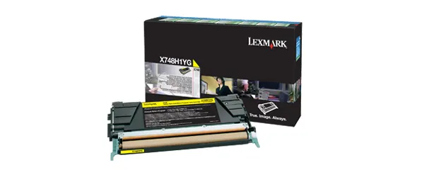RETURN TONER CARTRIDGE YELLOW/F/ X748 10K PGS