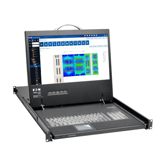1U RACK-MOUNT CONSOLE W/ 19 IN/1920X1080DVI OR VGA